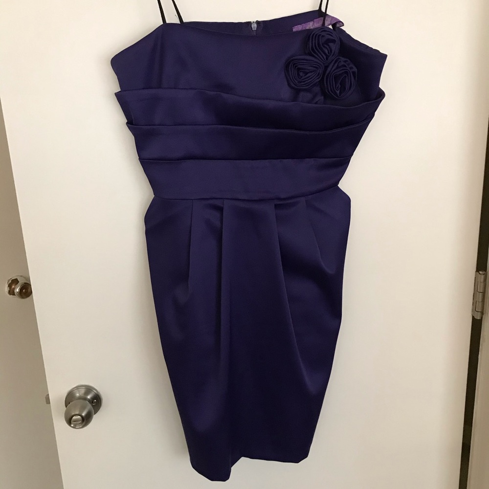OASIS cocktail dress with pockets and tie